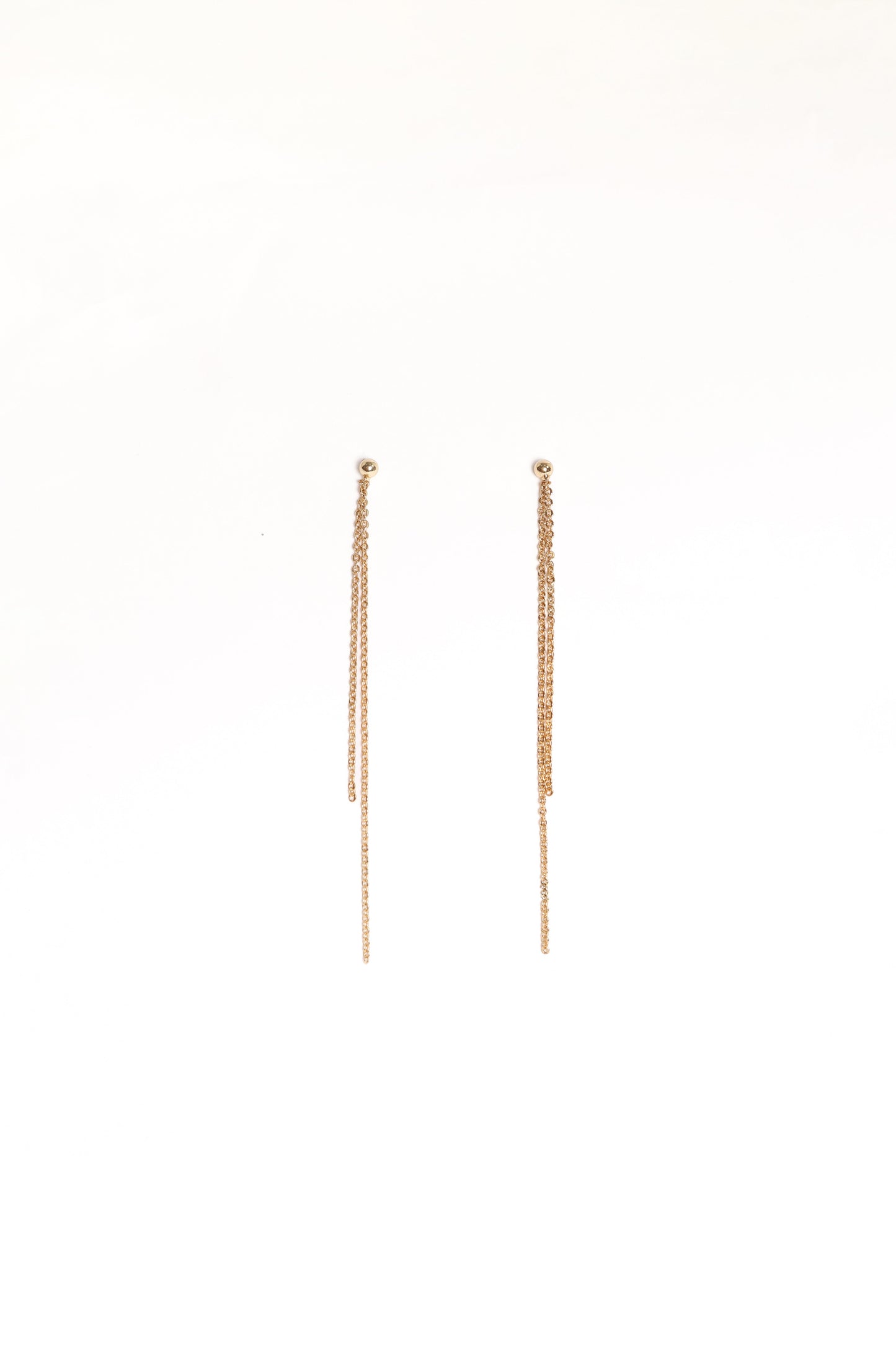 Genevieve Drop Earrings - Gold