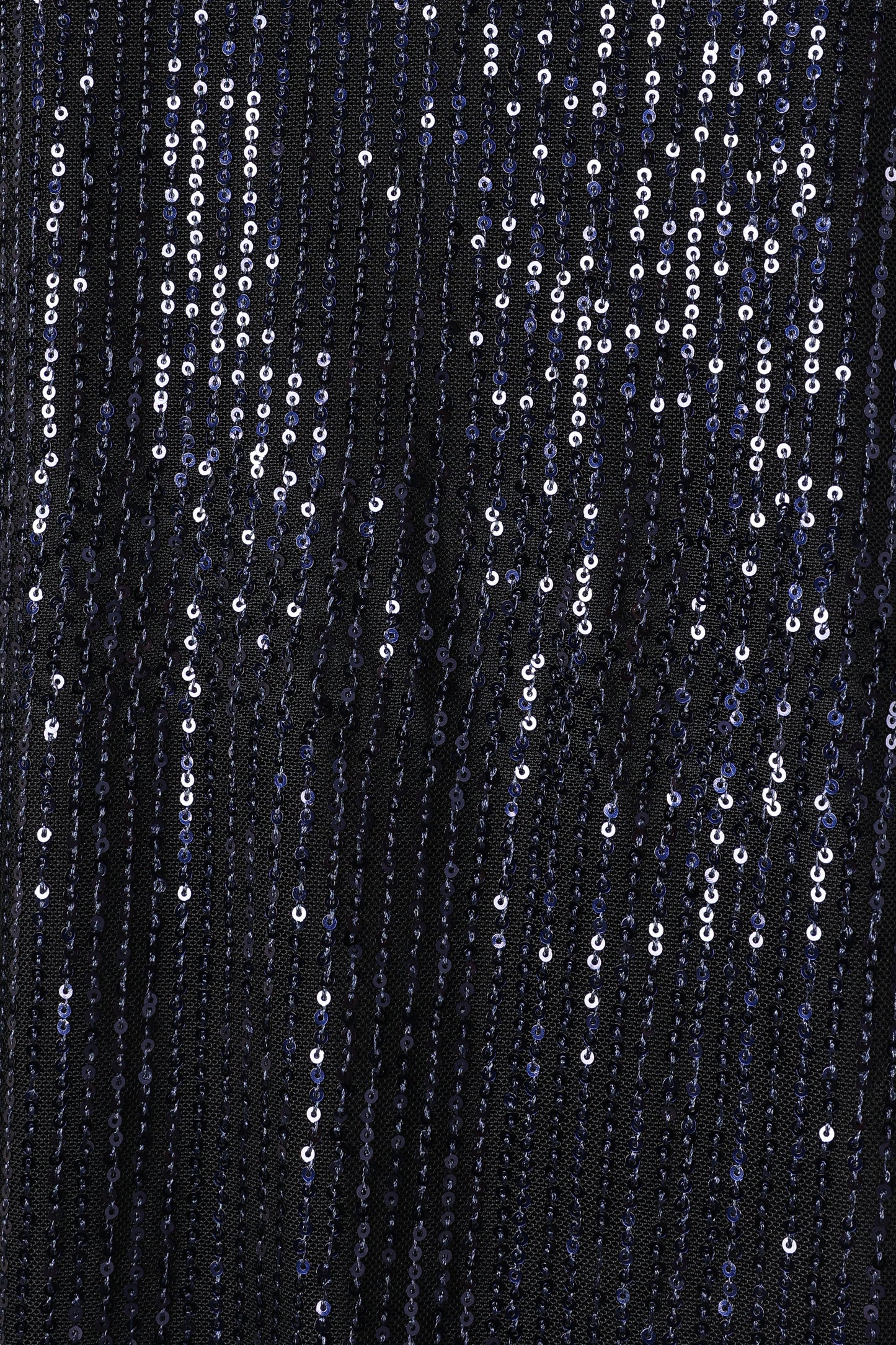 Karsyn Open Front Sequin Duster - Navy