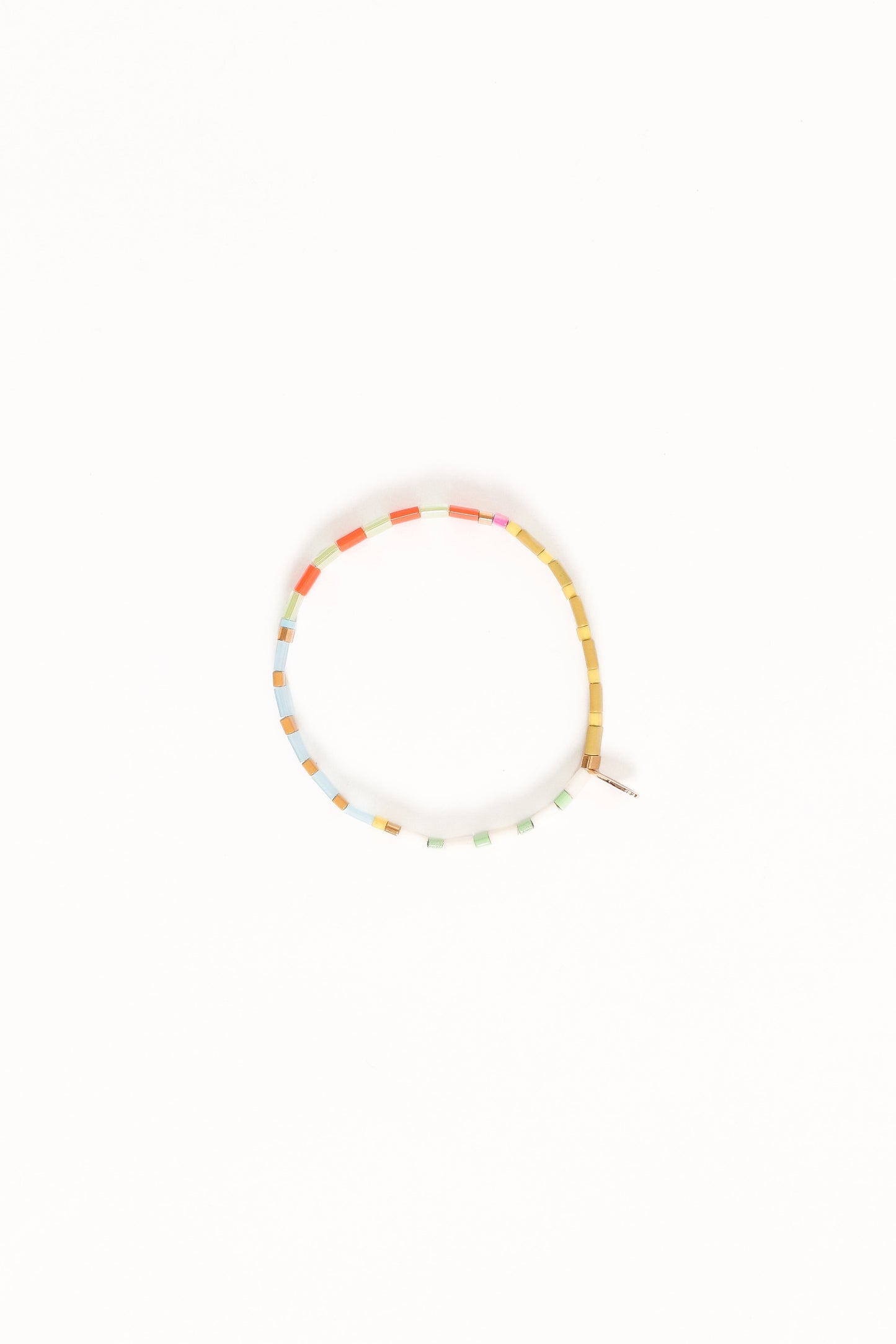 Kylie Bead Bracelet - Chartreuse