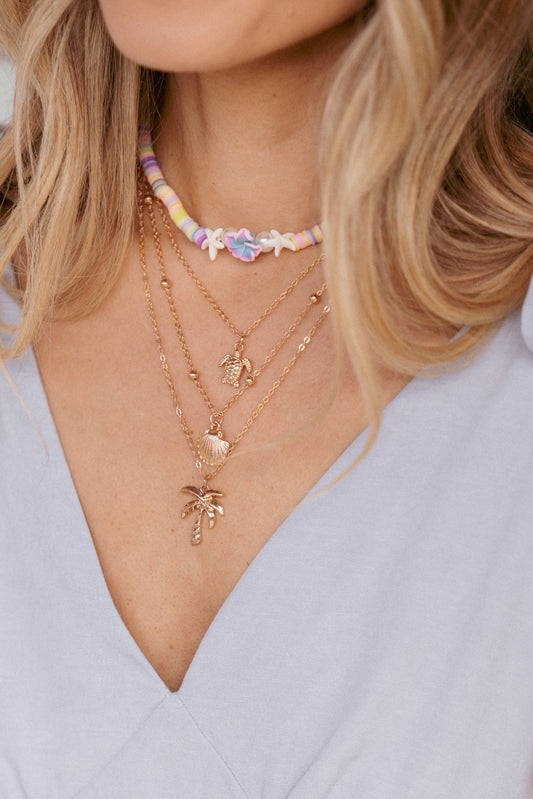 Canyon Necklace - Gold