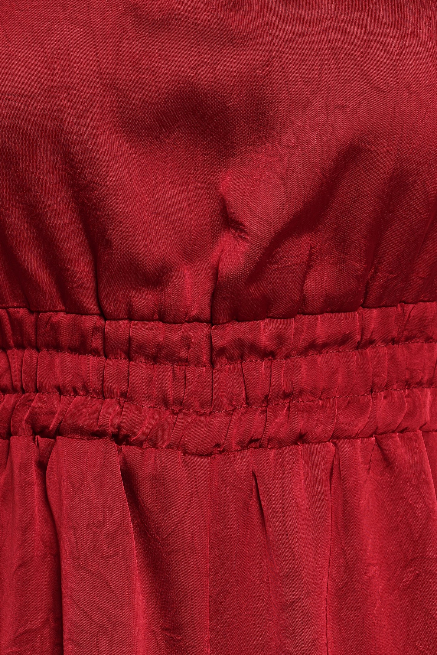 Melanii Jumpsuit - Deep Red