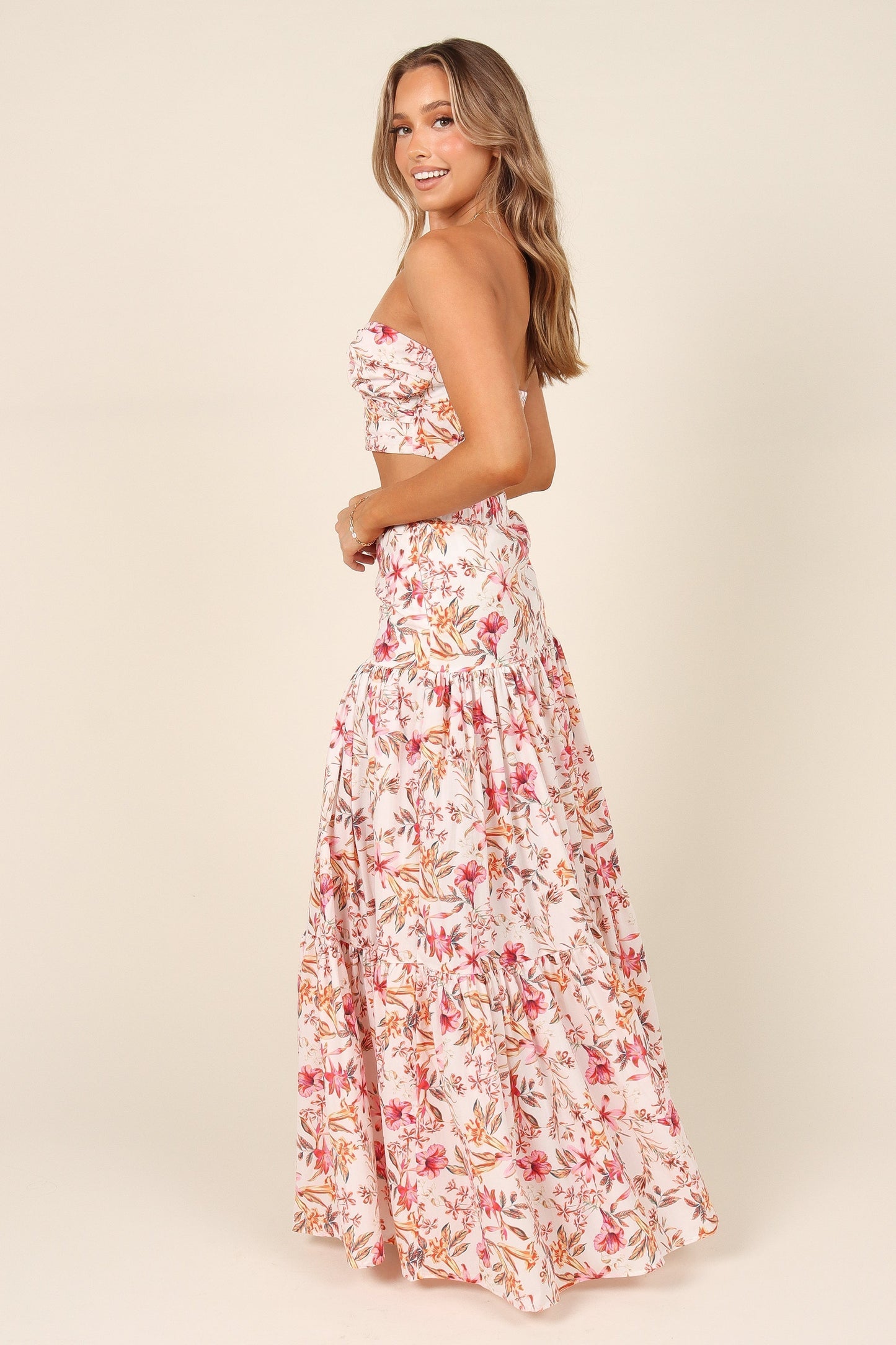 Hydra Top - White Floral